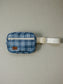 Navy Plaid Mini Fanny Pack