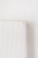 Rainbow Stripe Crib Sheet