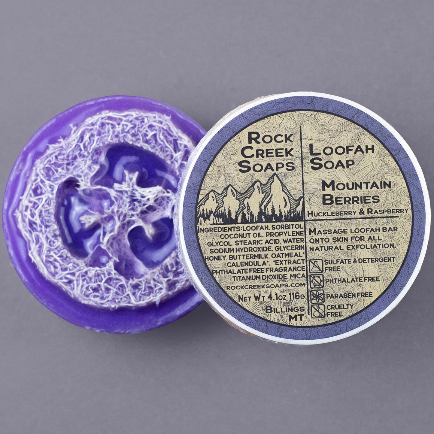 Loofah Soap | Mountain Berries