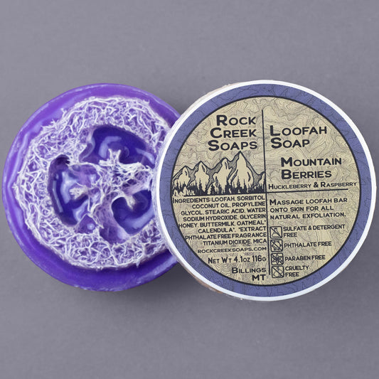 Loofah Soap | Mountain Berries