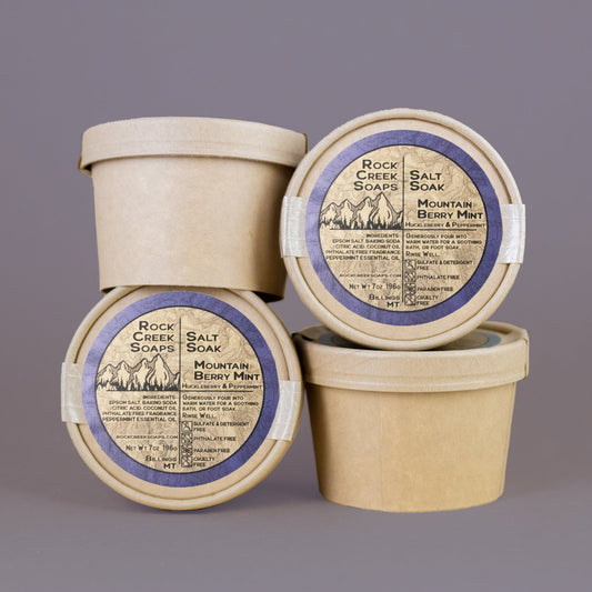 Mountain Berry Mint - Salt Soak
