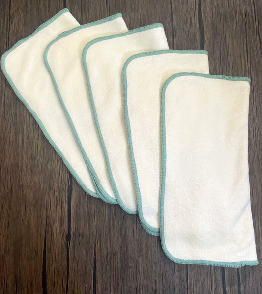 Bamboo Cloth Wipes 5pk