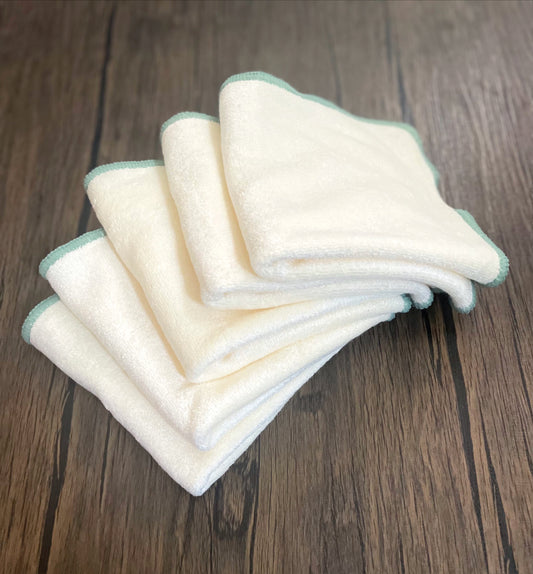 Bamboo Cloth Wipes 5pk